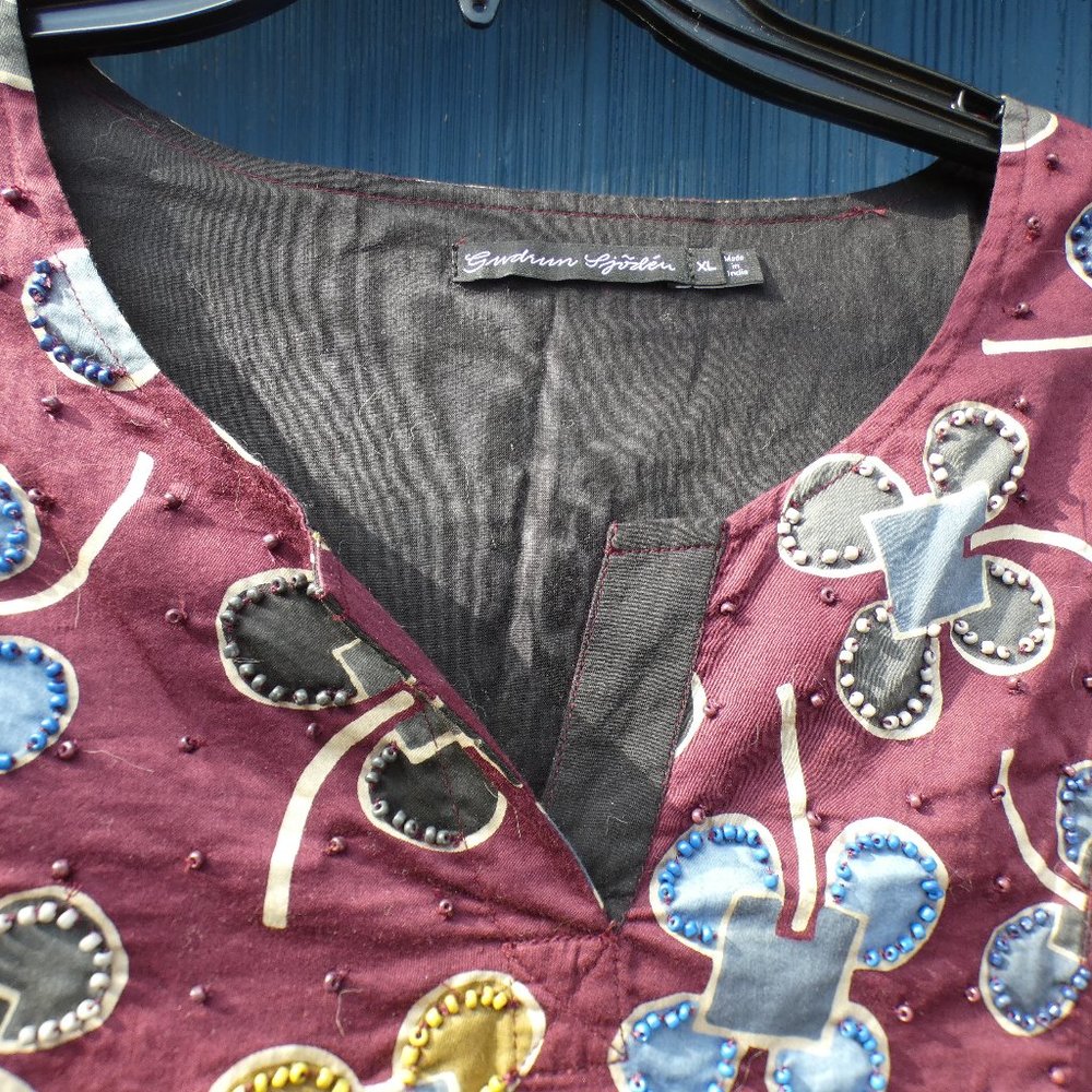 Beaded dress from Gudrun Sjodun XL